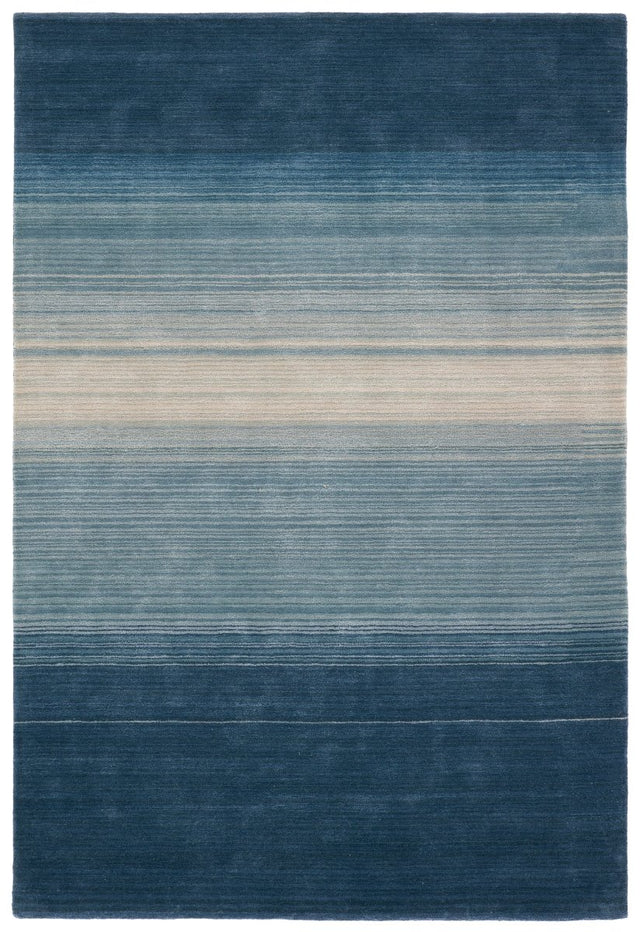 Jaipur Cambrian Prelude Cmn02 Blue/Cream Rug.