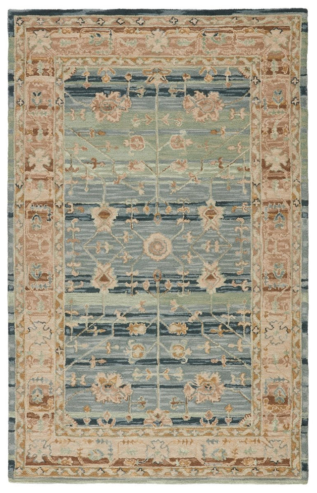 Jaipur Cardamom Jensine Com08 Blue/Beige Rugs.