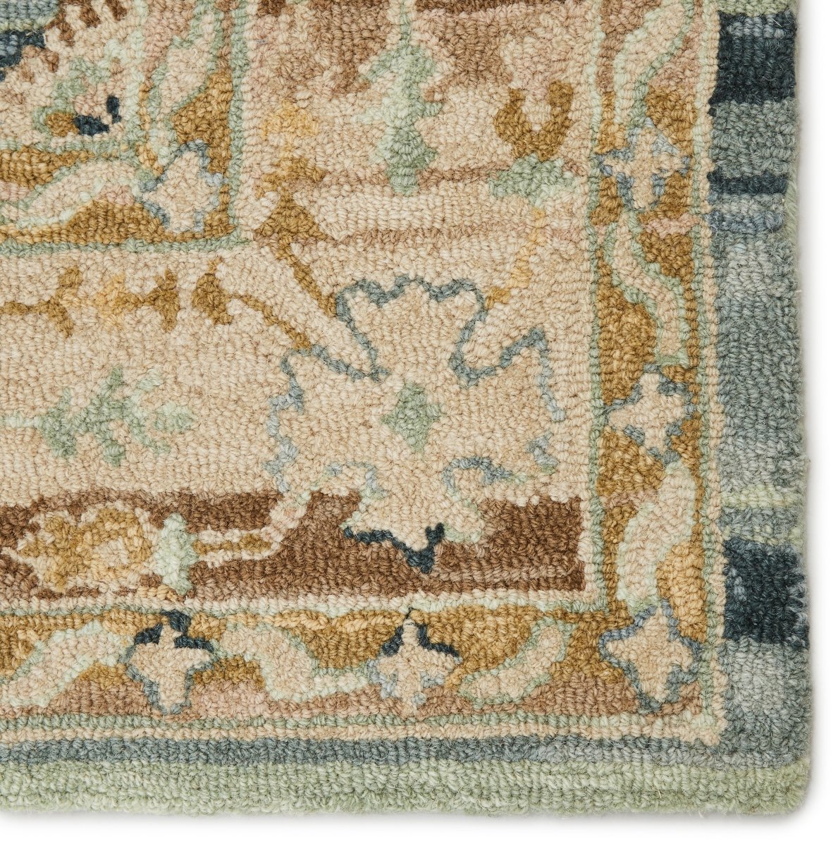 Jaipur Cardamom Jensine Com08 Blue/Beige Rugs.