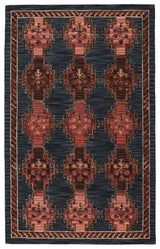 Jaipur Cardamom Kyoto Com11 Dark Blue/Pink Rugs.