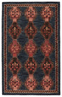 Jaipur Cardamom Kyoto Com11 Dark Blue/Pink Rugs.