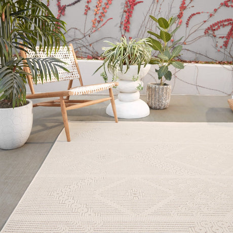 Jaipur Cardinal By Label J Cardinal Cnt02 Cream Rug.