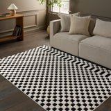 Jaipur Casa By Label J Casa Jid23 White/Black Rug.