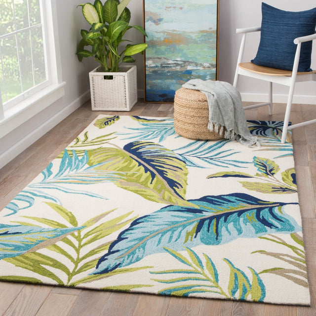 Jaipur Catalina Fraise Cat52 Blue/Green Rug.