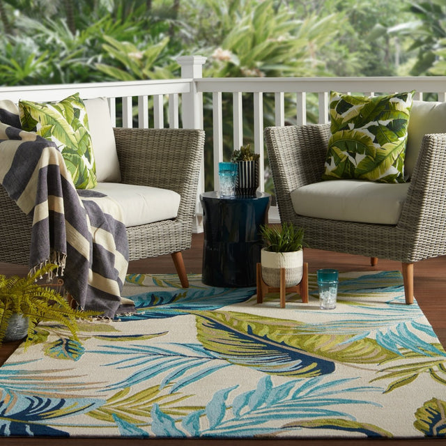 Jaipur Catalina Fraise Cat52 Blue/Green Rug.