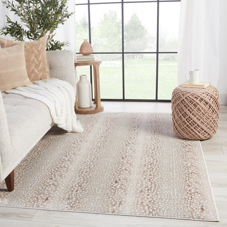 Jaipur Catalyst Axis Cty14 Light Gray/Brown Rugs.