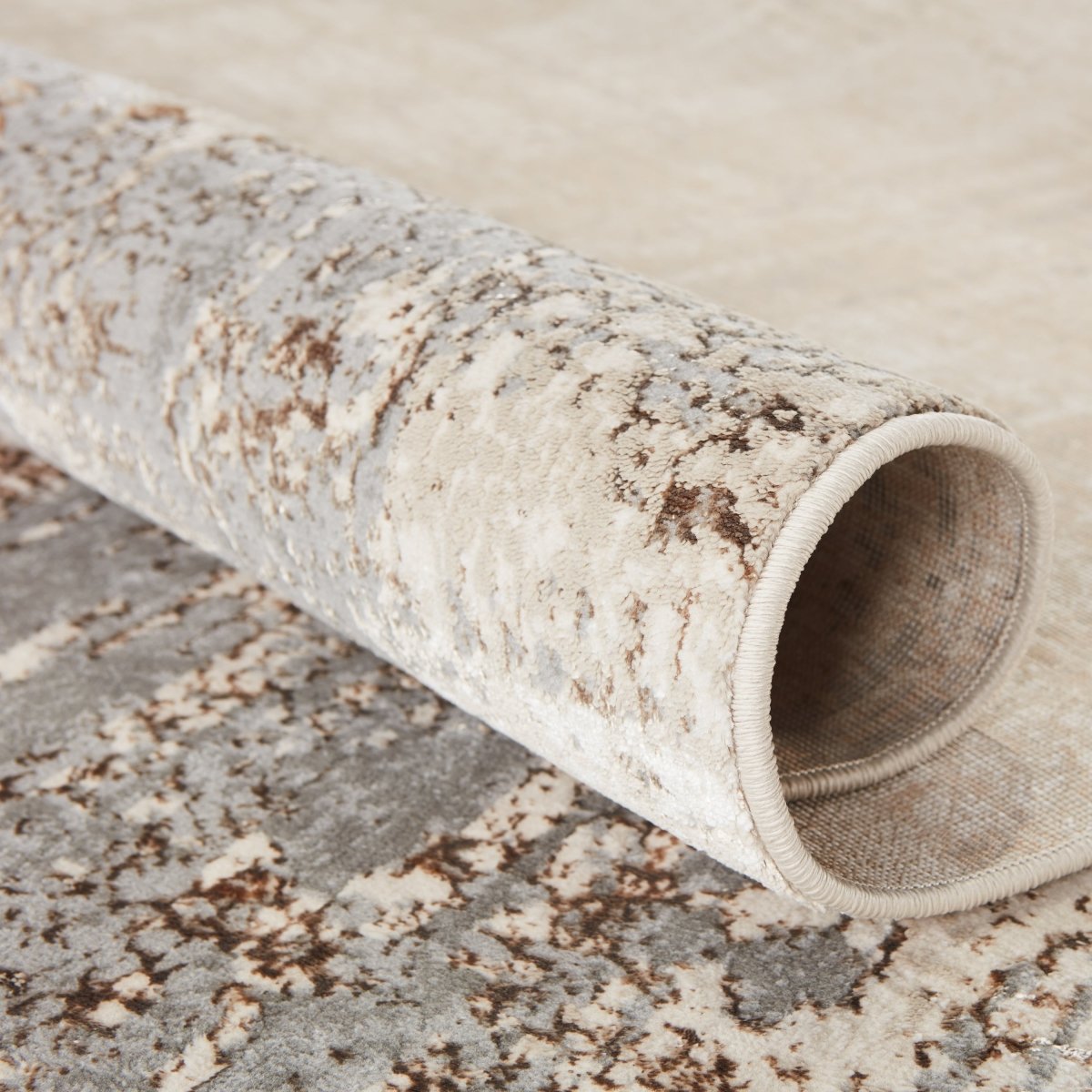 Jaipur Catalyst Calibra Cty06 Gray/Taupe Rugs.