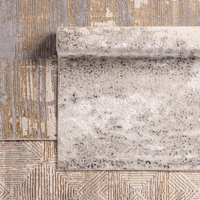 Jaipur Catalyst Faizah Cty36 Tan/Taupe/Gray Rug.