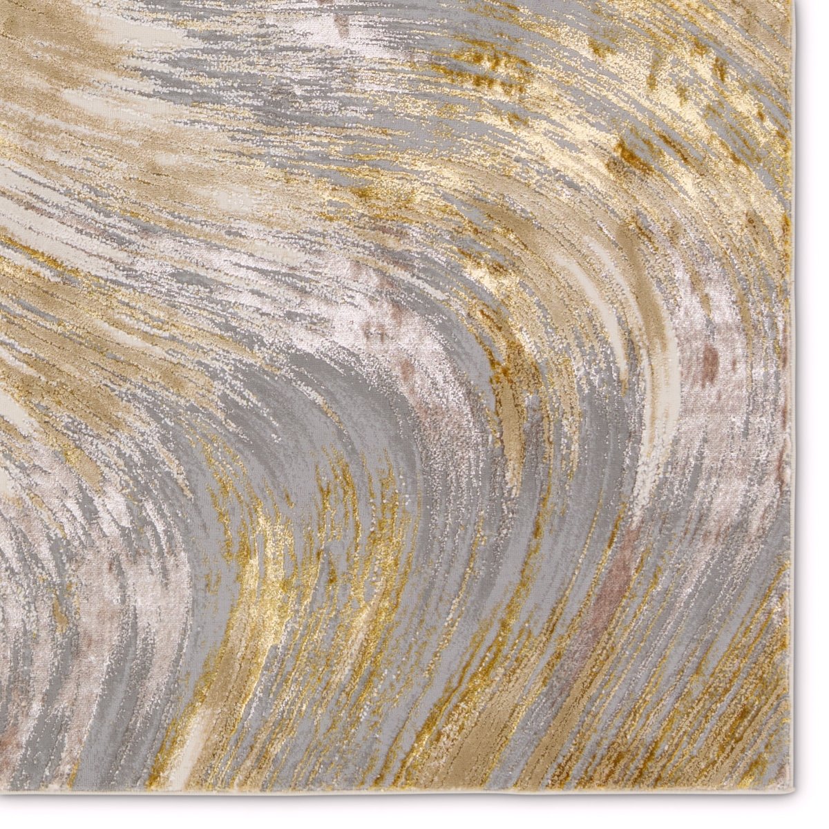 Jaipur Catalyst Zione Cty19 Gold/Gray Rug.