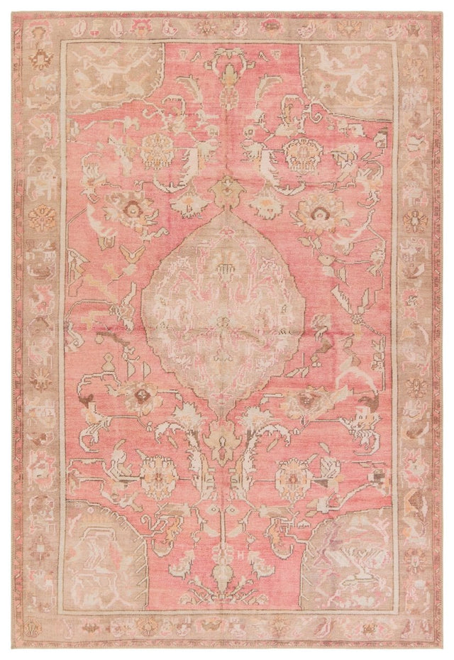 Jaipur Cheney By Label J Cheney Gar06 Pink/Beige Rug.