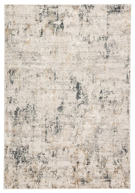 Jaipur Cirque Cassia Ciq29 Gray/Gold Rug.