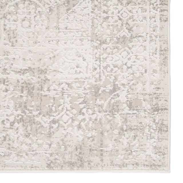 Jaipur Cirque Lianna Ciq07 Silver/White Rug.