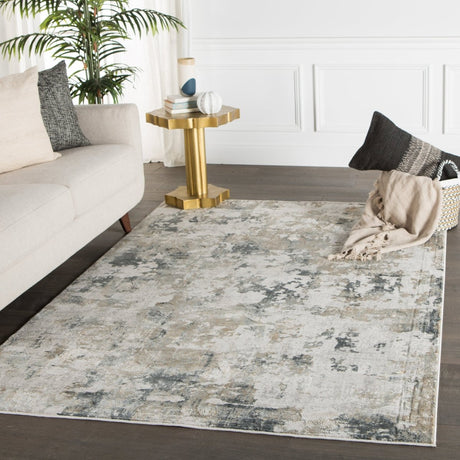 Jaipur Cirque Lynne Ciq01 White/Slate Rug.