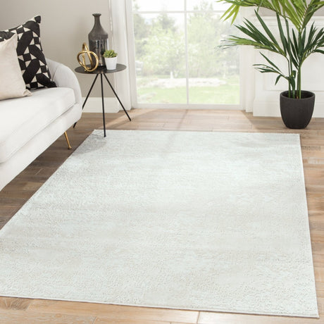 Jaipur Cirque Orianna Ciq26 Ivory/Silver Rug.