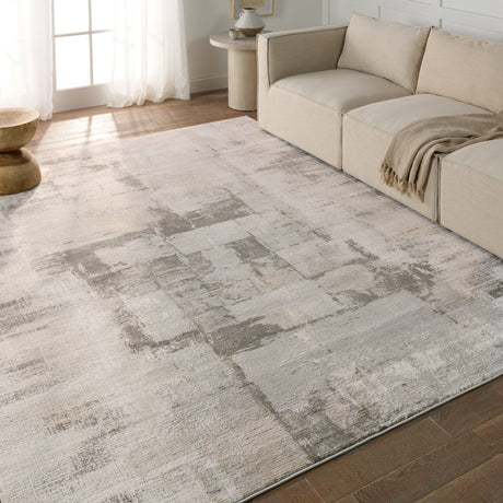 Jaipur Cirque Proto Ciq44 Cream/Taupe Rug.