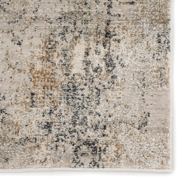 Jaipur Cirque Ramsey Ciq34 Gray/Gold Rug.