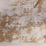 Jaipur Cirque Resa Ciq28 Gray/Gold Rug.