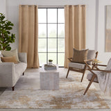 Jaipur Cirque Resa Ciq28 Gray/Gold Rug.