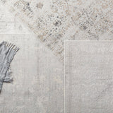 Jaipur Cirque Riella Ciq41 Light Gray/Cream Rugs.