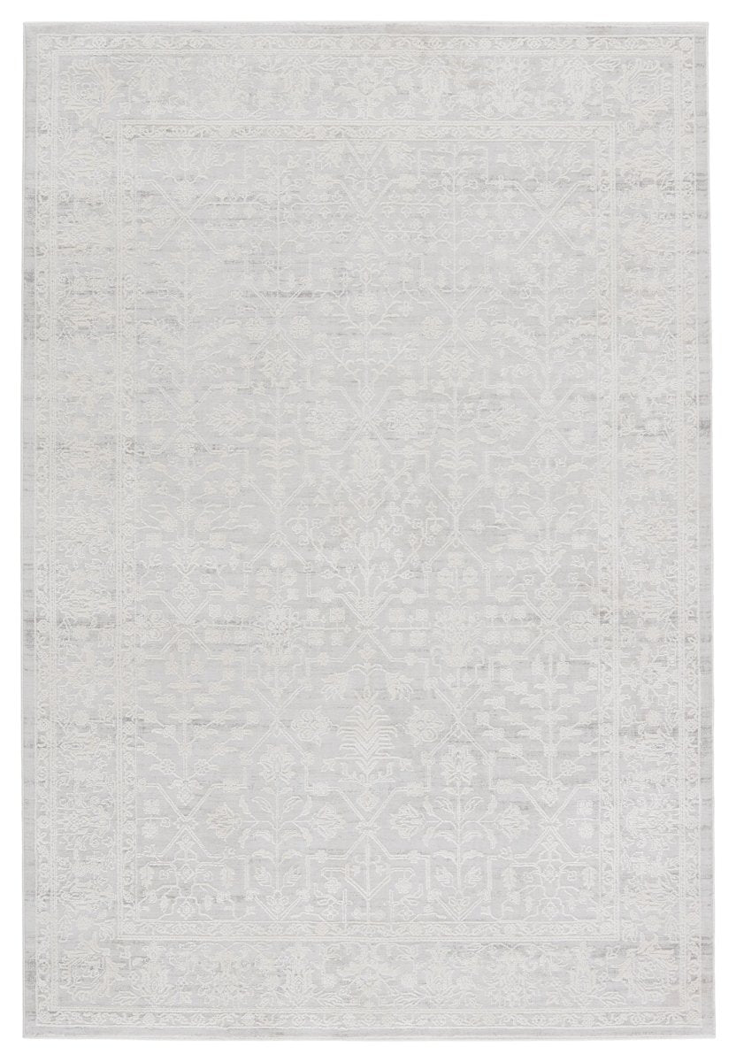 Jaipur Cirque Riella Ciq41 Light Gray/Cream Rugs.