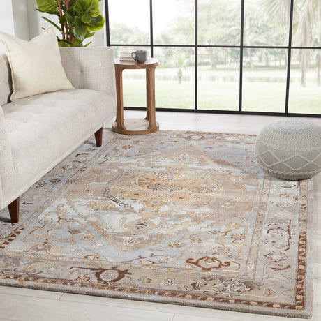 Jaipur Citrine Raisa Cit11 Gray Rug.