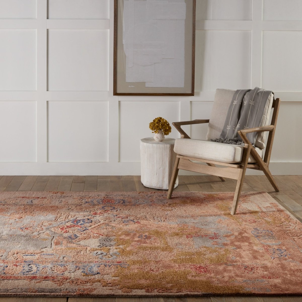 Jaipur Citrine Sandia Cit19 Pink Rug.