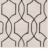 Jaipur City Arae Ct123 White/Black Rug.