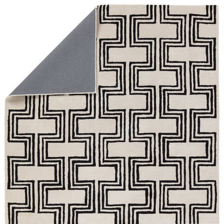 Jaipur City Karoun Ct124 White/Black Rug.