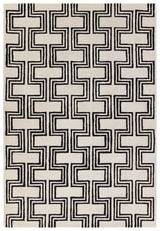 Jaipur City Karoun Ct124 White/Black Rug.