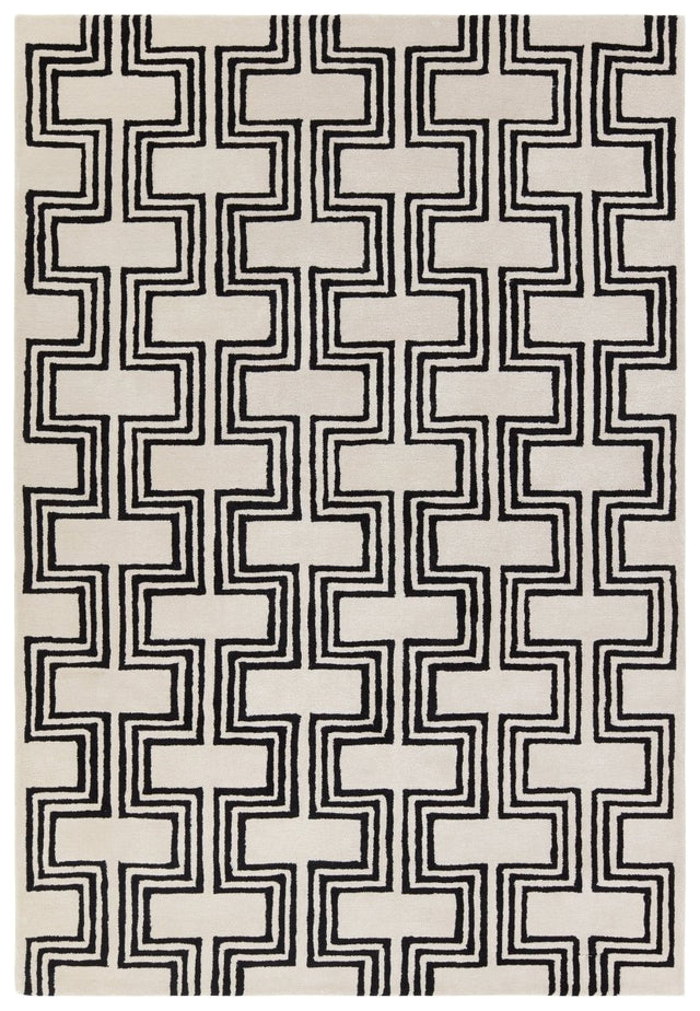 Jaipur City Karoun Ct124 White/Black Rug.