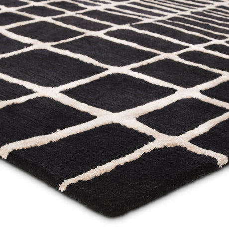 Jaipur Clayton Innate Cln17 Black/White Rug.