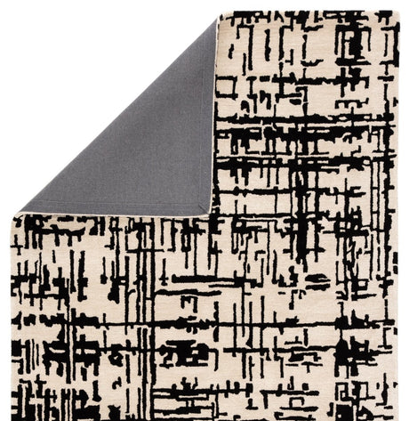 Jaipur Clayton Pals Cln15 Cream/Black Rugs.