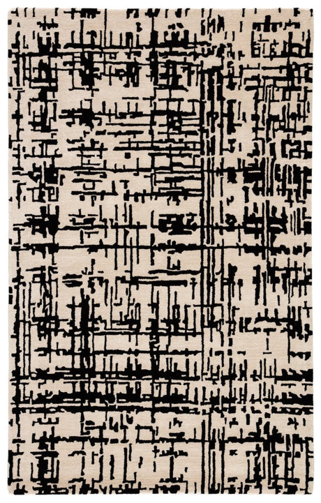 Jaipur Clayton Pals Cln15 Cream/Black Rugs.