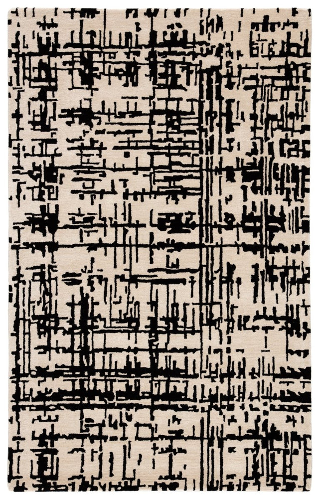 Jaipur Clayton Pals Cln15 Cream/Black Rugs.