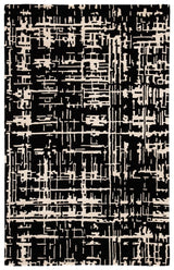 Jaipur Clayton Pals Cln16 Black/Cream Rugs.