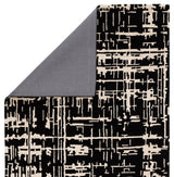 Jaipur Clayton Pals Cln16 Black/Cream Rugs.