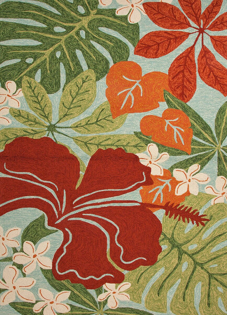 Jaipur Coastal Lagoon Luau Col20 Surf Spray / Bossa Nova Rugs.