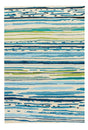 Jaipur Colours Sketchy Lines Co19 Blue / White Rugs.