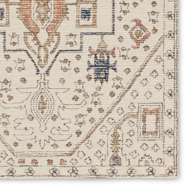 Jaipur Dahir By Label J Dahir Com15 Ivory/Gray Rug.