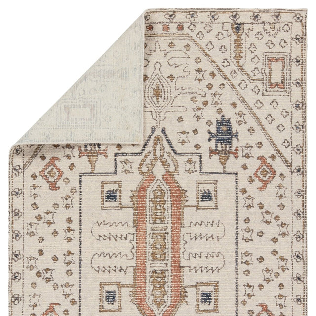 Jaipur Dahir By Label J Dahir Com15 Ivory/Gray Rug.