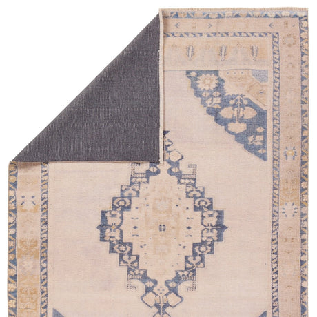 Jaipur Debolo By Label J Debolo Lml05 Tan/Blue Rug.