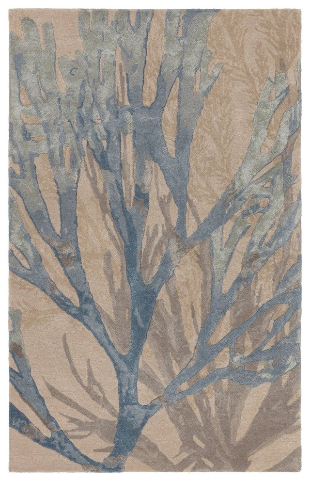 Jaipur Delray Atoll Del01 Blue/Tan Rug.