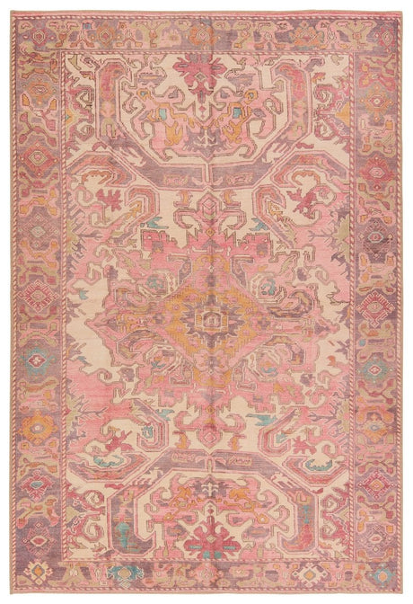 Jaipur Elanor By Label J Elanor Gar05 Pink/Purple Rug.