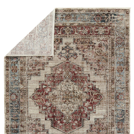 Jaipur Emory By Label J Emory Lei03 Red/Blue Rug.