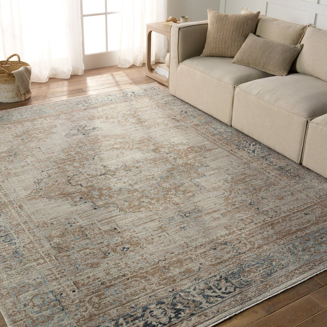 Jaipur Emory By Label J Emory Lei04 Taupe/Tan Rug.