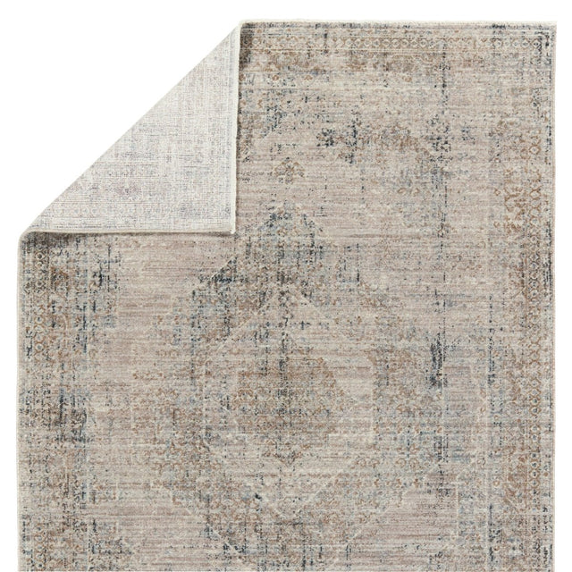 Jaipur Emory By Label J Emory Lei05 Taupe/Blue Rug.