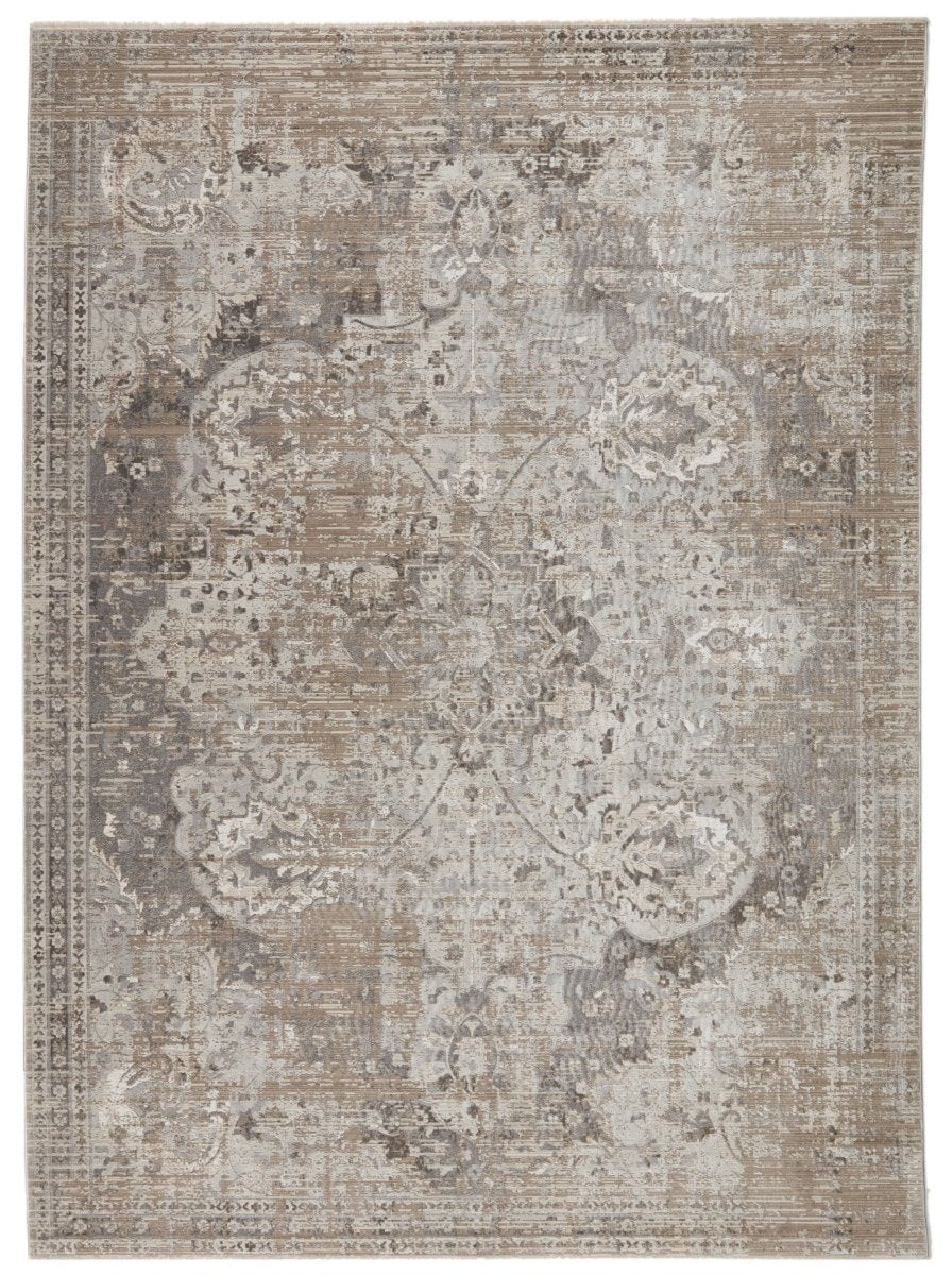 Jaipur En Blanc Ginevra Ebc04 Gray/Ivory Rugs.