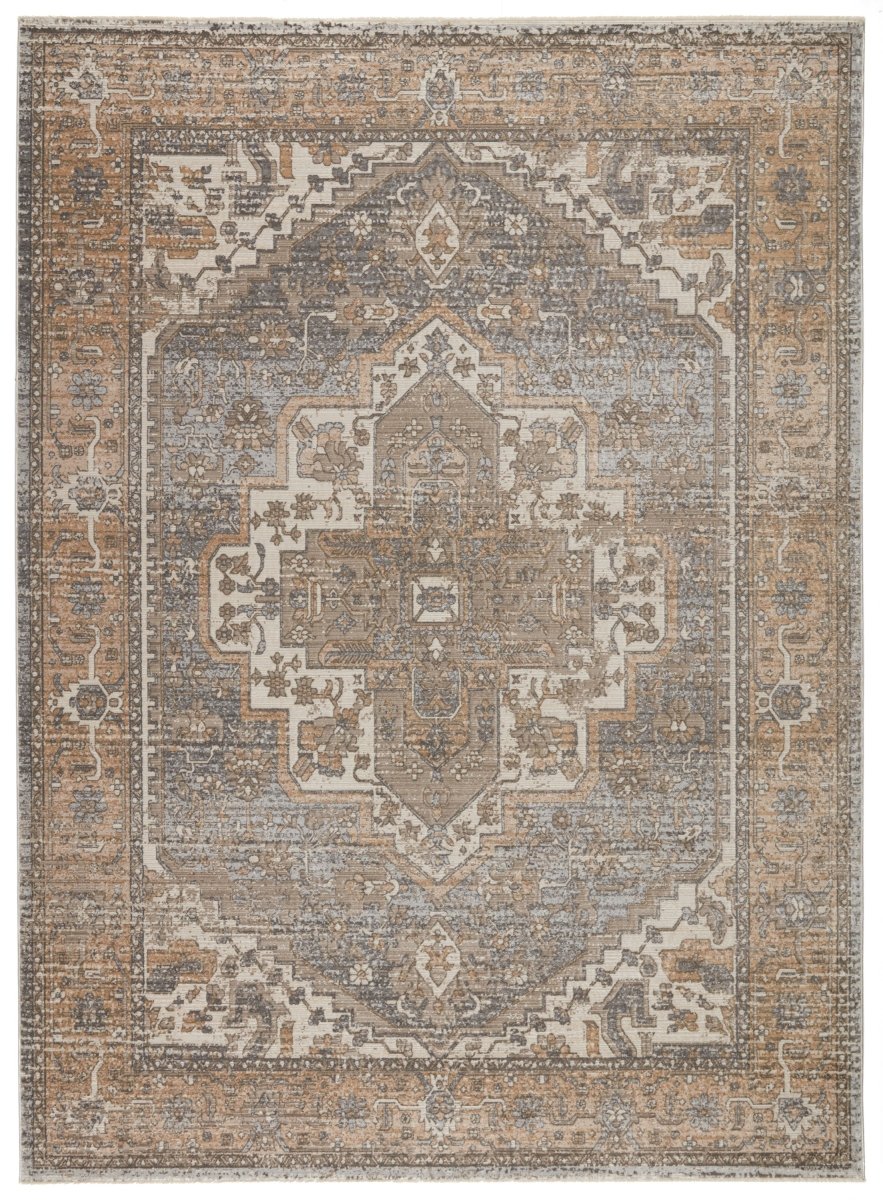 Jaipur En Blanc Venn Ebc05 Tan/Gray Rugs.