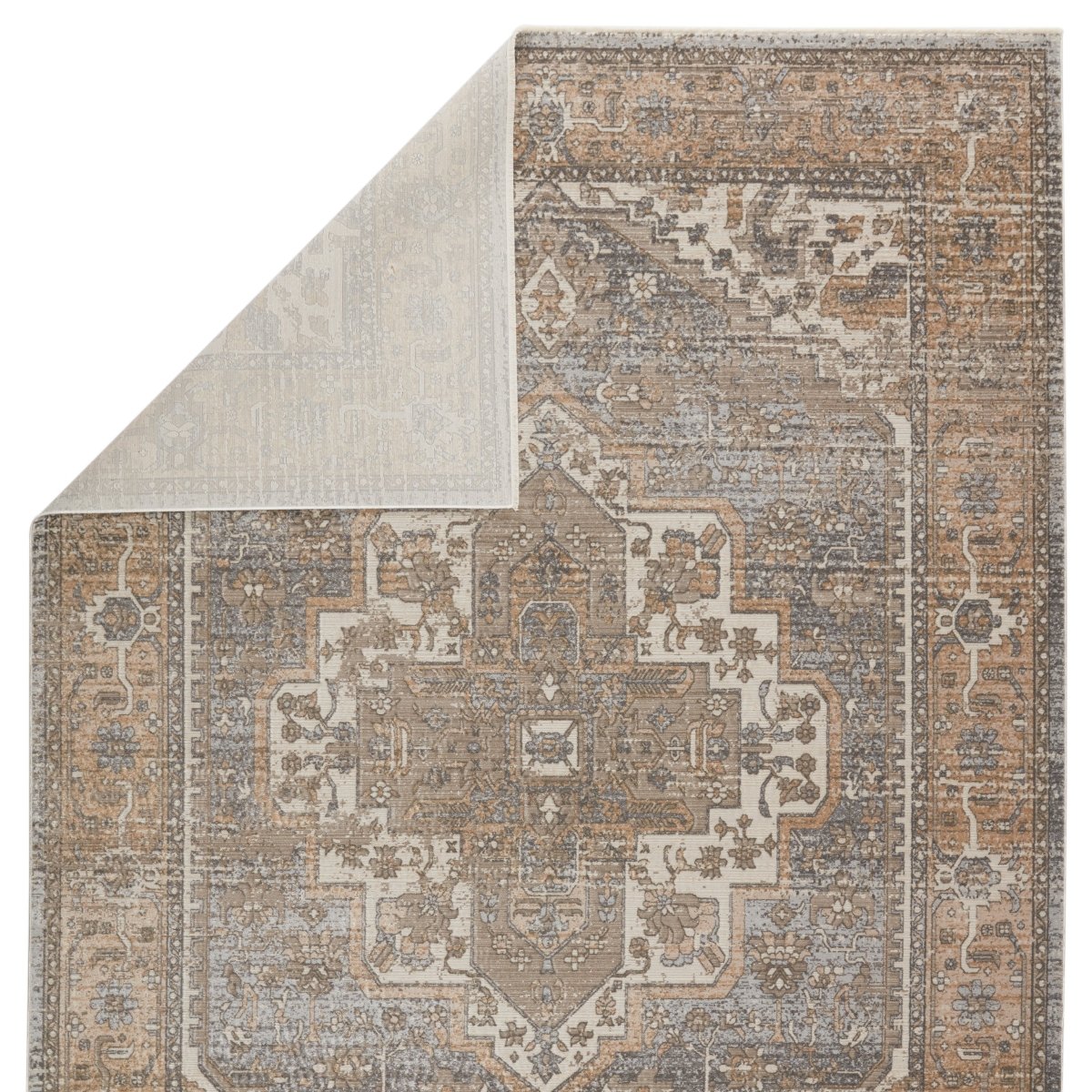 Jaipur En Blanc Venn Ebc05 Tan/Gray Rugs.
