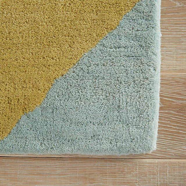 Jaipur En Casa By Luli Sanchez Tufted Ojo Lst16 Sea Mist Green / Classic Gray Rugs.